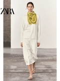 Khăn lụa ZARA vuông