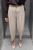 Quần baggy ZARA kèm belt