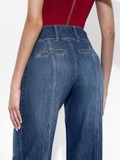 Quần jean ALICE+OLIVIA ống đứng viền ống