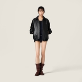 Áo nách MIU MIU navy viền ren