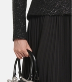 Váy SELF PORTRAIT dạ bling chân midi