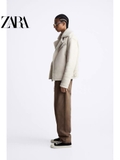 Jacket Zara Man khóa ngực