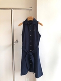 Váy RALPH LAUREN navy full bóc belt buộc