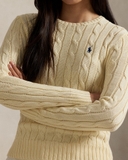 Áo len RALPH LAUREN trơn cổ tròn dài tay 4 màu