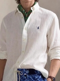 Sơ mi RALPH LAUREN linen 2025