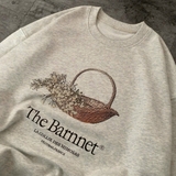 Áo nỉ THE BARNNET ghi hoa