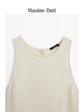 Váy MASSIMO DUTTI linen sát nách