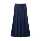 Chân váy UNIQLO lụa satin
