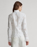 Sơ mi RALPH LAUREN cổ bèo dập lỗ