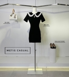 Váy MAJE cổ ren ren dập