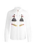 Sơ mi ALICE OLIVIA trắng cô gái