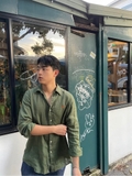 Sơ mi RALPH LAUREN linen 2025