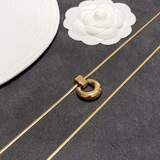Vòng cổ Chanel vàng