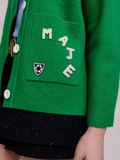 Cardigan MAJE logo M