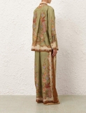 Sơ mi ZIMMERMANN xanh (có set)