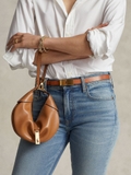 Túi RALPH LAUREN da bán nguyệt