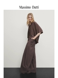 Sơ mi MASSIMO DUTTI tay lỡ dáng rộng
