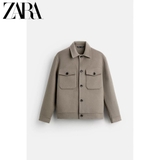 Khoác dạ ZARA MAN túi ngực