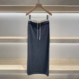 Chân váy SANDRO cạp trắng(có set)