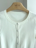 Cardigan SANDRO kem dáng ngắn