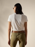 Tshirt RALPH LAUREN trắng gấu rêu