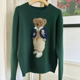 Áo len RALPH LAUREN xanh cổ vịt