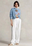Áo len RALPH LAUREN xanh dương gấu sơ mi
