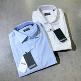Sơ mi ZEGNA kẻ 2 màu