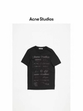 Tshirt ACNES STUDIOS chữ
