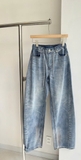 Quần jean ALEXANDER WANG cạp dây bling