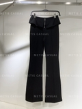 Quần  ZARA bẻ cạp ống vẩy