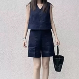 Quần sooc COS linen 3 màu