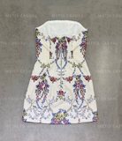 Váy cúp ngực ALICE+OLIVIA hoa