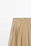 Quần cullote MASSIMO DUTTI  nâu