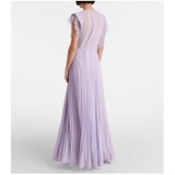 Váy SELF PORTRAIT maxi tím