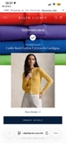 Cardigan RALPH LAUREN vặn thừng