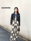 Quần SANDRO len móc