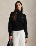 Áo len RALPH LAUREN khoá zip vặn thừng