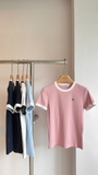 Áo LACOSTE cộc viền cổ 5 màu