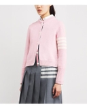 Cardigan THOM BROWNE logo lưng 2 màu