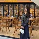 Cardigan TORY BURCH đen trám