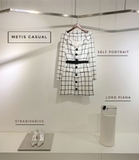 Váy SELF PORTRAIT kẻ caro kèm belt