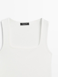 Áo MASSIMO DUTTI 2 dây cổ vuông