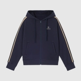 Set ICILE áo khoác+ quần viền kẻ