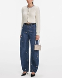 Áo len SELF PORTRAIT kem cổ đá