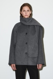 Áo dạ cape COS 2 màu