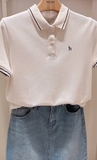 Áo polo HAZZY viền cổ đỏ 2 màu