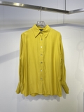 Sơ mi MASSIMO DUTTI lụa vàng