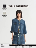 Áo khoác demin KARL LAGERFED