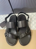 Sandal ZEGNA đen da thật